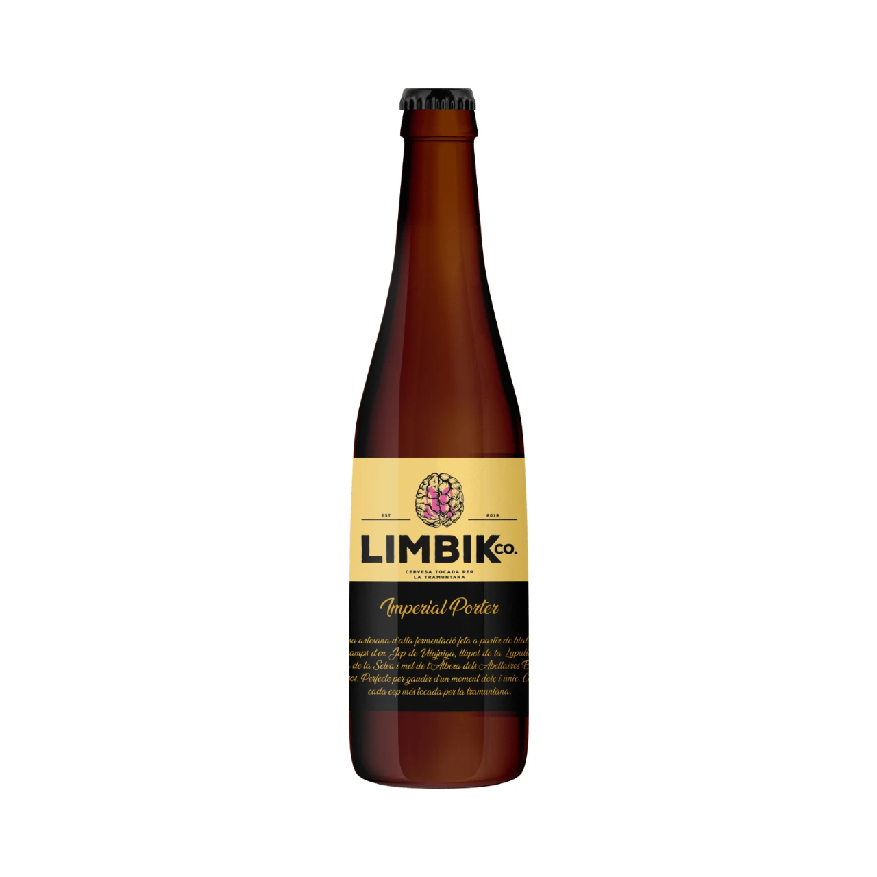 Cervesa amb mel Limbik Co. Imperial Porter