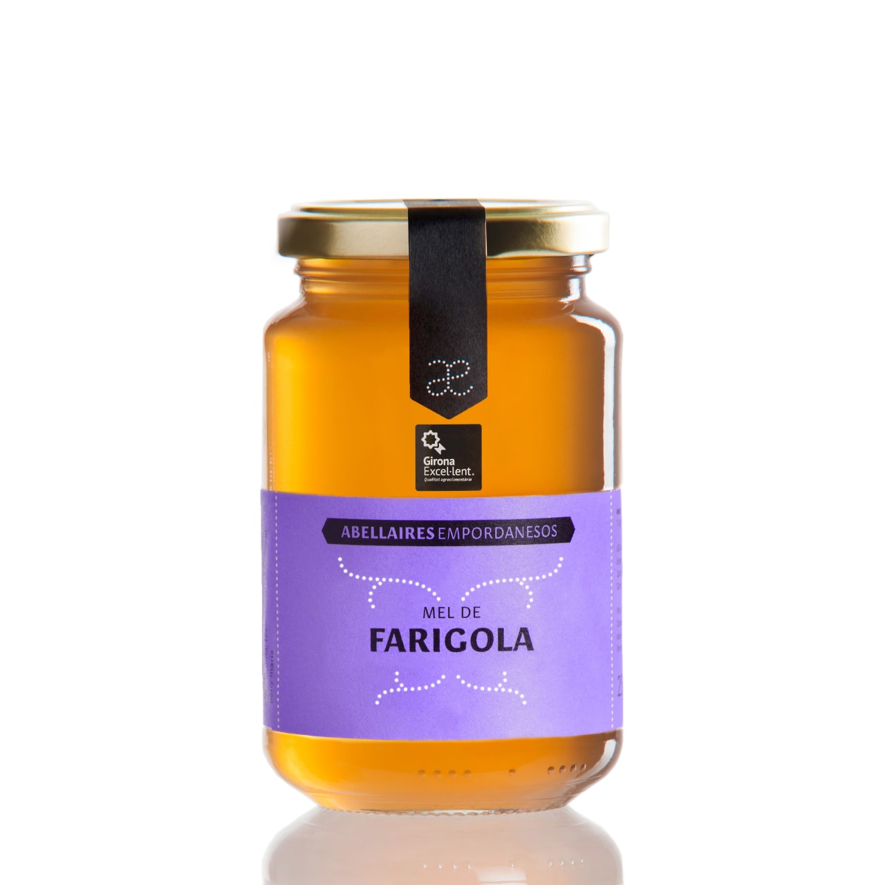 Mel de farigola de primavera de l'Empordà. Floral, antisèptica, digestiva, antioxidant.