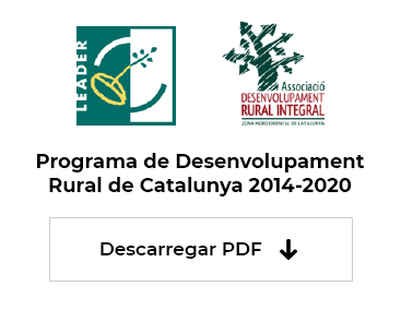 Programa de Desenvolupament Rural de Catalunya 2014-2020